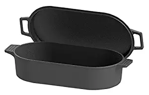 Best Double Burner Deep Cast Iron Griddle Pan