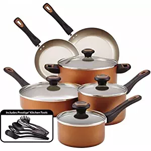 Best High Performance 17 Piece Nonstick Cookware Set