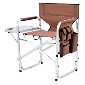 Stylish Camping Full Back Folding Director's Chair