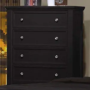 Coaster Home Furnishings Sandy Beach 5-Drawer Chest Black