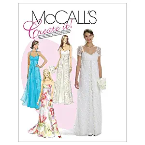 McCall's Patterns M6030 Misses' Lined Dresses, Size A5 (6-8-10-12-14)