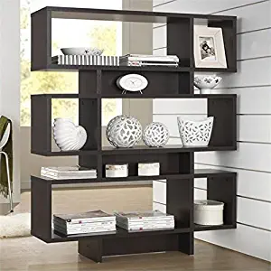 Atlin Designs 3 Shelf Bookcase in Espresso