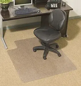 Chair Mats 48" x 72" Without Lip for Carpeted Floors - Standard Thickness 1/7"