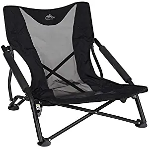 Cascade Mountain Tech Compact Low Profile Beach Outdoor Camping Concert Chair (Renewed)