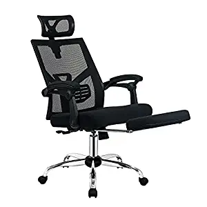 BestMassage Office Chair High Back Recliner Office Chair Racing Style Chair Game Chair Mesh Computer