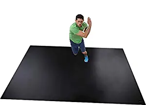 Square36 Extra Large Exercise Mat, 8 x 6-Feet