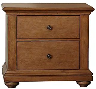 American Woodcrafters Pathways 2 Drawer Nightstand, Sandstone