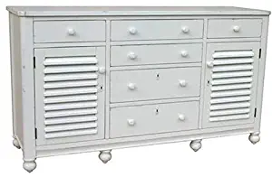 Trade Winds Chest of Drawers Newport Painted White Mahogany Frame New