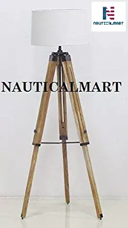 Classical Design Tripod Floor Lamp For Living Room By NauticalMart