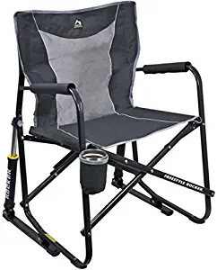 GCI Outdoor Freestyle Rocker Mesh Chair (Pewter Gray)