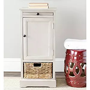 Safavieh American Homes Collection Raven Vintage Grey Tall Storage Unit