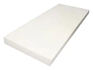 FoamTouch Upholstery Foam Cushion High Density, 3" H x 24" W x 120" L