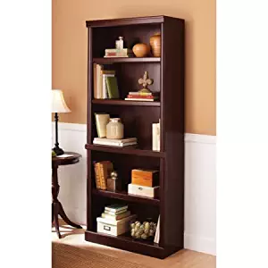 Better Homes and Gardens Ashwood Road 5-Shelf Bookcase, Multiple Finishes, Cherry