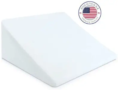 Vaunn Medical Bed Wedge - Elevated Leg Lift Pillow, Aligns Spine with Neck, Support Cushion for Head, Shoulders, Legs and Back