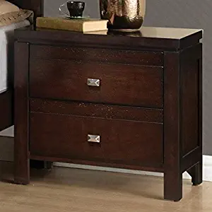 Coaster Home Furnishings Cameron 2-Drawer Nightstand Rich Brown