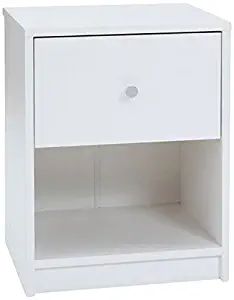 Tvilum Portland 1 Drawer Nightstand in White