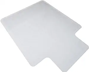 Essentials Chairmat for Hard Floors - Wood, Laminate and Tile Floor Protector for Office Desk Chair, 36 x 48