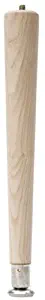 Waddell 2512 Round Taper Table Leg, 11-1/2"