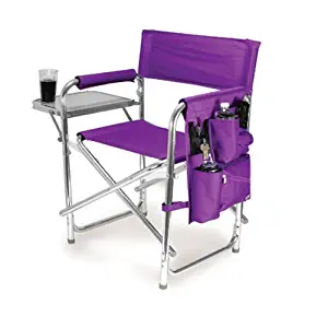 ONIVA - a Picnic Time brand Portable Folding Sports Chair, Purple