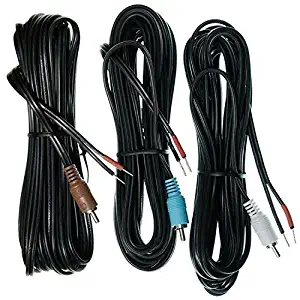 Bose Front Speaker Cables: Left Center Right - Black (294520-1201)