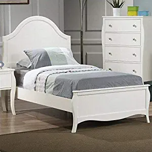 Coaster 400561F-CO Full Size Dominique Youth Bed, White Finish