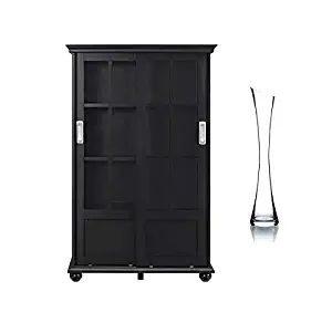 Aaron Lane Bookcase with Freebies (Black)