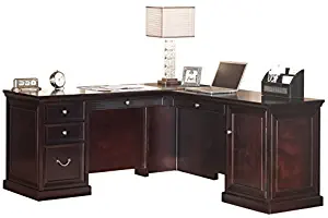 Martin Furniture Fulton 65" L-Shaped Desk, 65"
