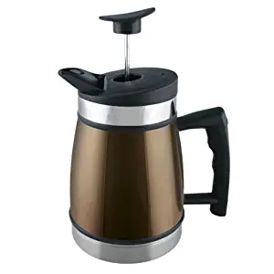 Planetary Design TP MO 32 Table Top French Press, Mocha, 32 oz