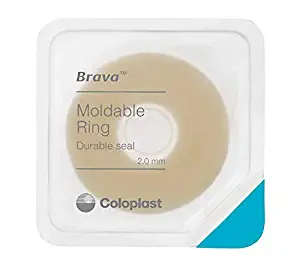 Brava Moldable Ostomy Rings, Sting-Free, 2.0 mm Thick 120307 (Box of 10)