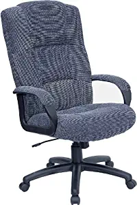 Flash Furniture High Back Gray Fabric Executive Swivel Office Chair with Arms