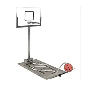 HLJgift Creative Funny Desktop Miniature Basketball Game Toy - Christmas Day Gift Fun Sports Novelty Toy or Gag Gift Idea