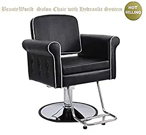 Beauty4Star Salon Hair Styling Chair with Hydraulic Pump for Hair Cutting Styling Beauty Salon Furniture