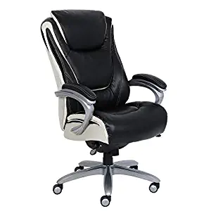 Serta Big and Tall Smart Layers Executive Office Chair in Black