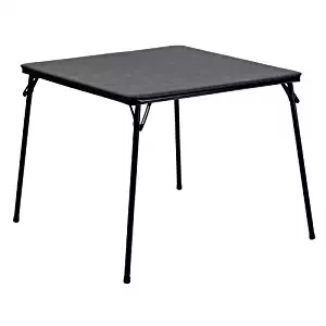 Flash Furniture Black Folding Card Table