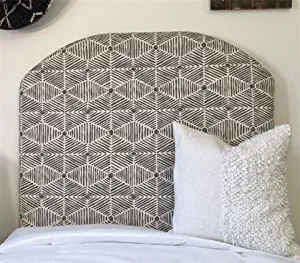 Heni Grey Twin/Twin XL Beveled Headboard