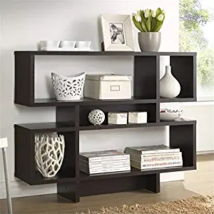 Atlin Designs 2 Shelf Bookcase in Espresso