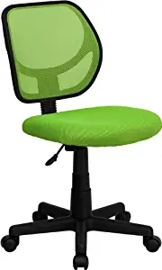 Flash Furniture Mid-Back Green Mesh Swivel Task Chair