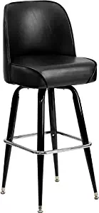 Flash Furniture Metal Barstool with Swivel Bucket Seat