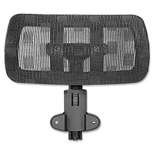 Lorell 85545 Mesh Headrest For 85560 Chair, Black