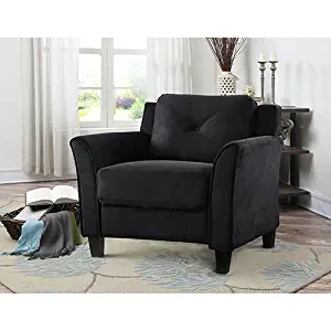 Lifestyle Solutions Harrington Chair in Black,