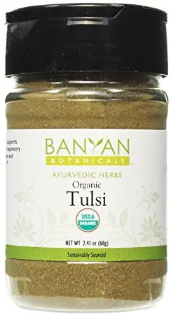 Banyan Botanicals Tulsi Powder, Spice Jar - USDA Organic - Ocimum Sanctum - Holy Basil - Ayurvedic Adaptogen*