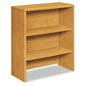 HON Bookcase Hutch, Lateral File, 32-5/8 by 14-5/8 by 37-1/8-Inch, Harvest