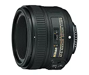 Nikon AF-S FX NIKKOR 50mm f/1.8G Lens with Auto Focus for Nikon DSLR Cameras