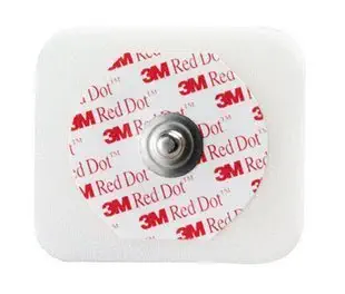 3M 2560 Red Dot Multi-Purpose Monitoring Electrode - Bag of 100