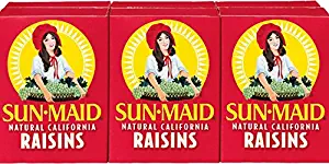 Sun-Maid Raisins Seedless. 1 OZ, 6 CT (Pack of 6)