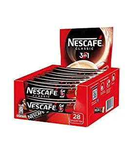 Nescafe classic 3 in 1, (28 x 16.5g)