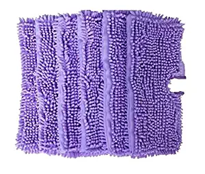 ECOMAID Pocket Steam Mop Pads for Shark Steam Pocket Mops S3500 series,S3501 S3601 S3550 S3901 S3801 SE450 S3801CO S3601D Shark Steam Duster Microfiber Cleaning Pads, Purple 6pack