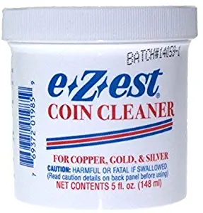 5oz e-Z-est Coin Cleaner for Gold Silver and Copper Coins