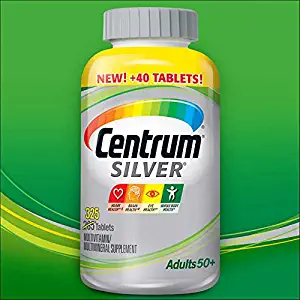 Centrum Silver Adults 50+, 1Pack (325 Tablets Each )