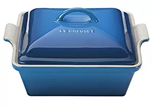 Le Creuset Stoneware 2-1/2-Quart Covered Square Casserole, Marseille